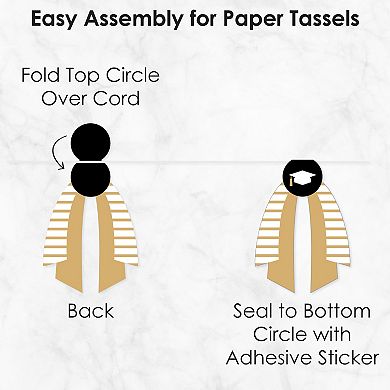 Big Dot Of Happiness Law School Grad Party Pennant Garland Decoration Triangle Banner 30 Pc