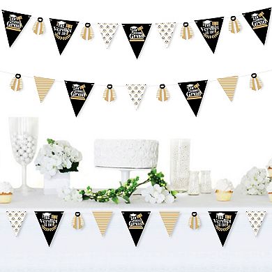 Big Dot Of Happiness Law School Grad Party Pennant Garland Decoration Triangle Banner 30 Pc