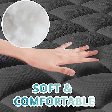 Soft Washable Mattress Toppers With Deep Pocket