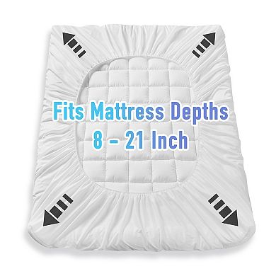 Soft Washable Mattress Toppers With Deep Pocket