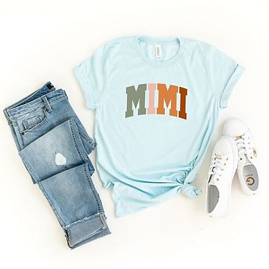 Mimi Colorful Short Sleeve Graphic Tee