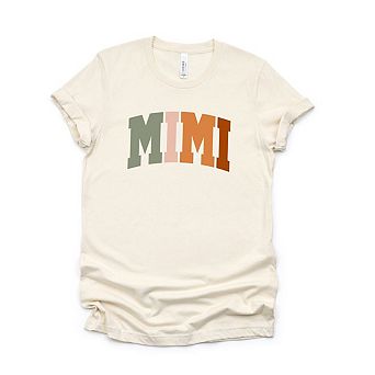 Mimi Colorful Short Sleeve Graphic Tee