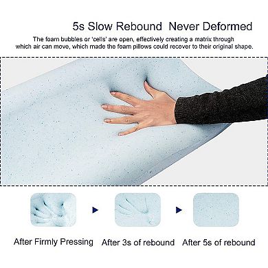 Adjustable height pillow