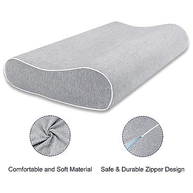 Adjustable height pillow