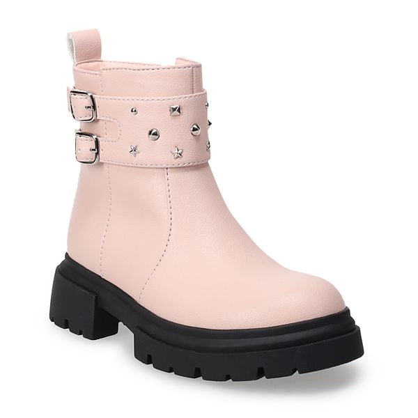 Sonoma Goods For Life® Zoellaa Girls' Boots - Blush (4)