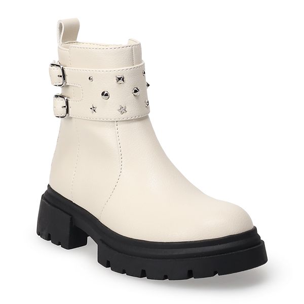 Sonoma Goods For Life® Zoellaa Girls' Boots - Bone (1)