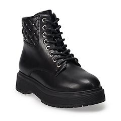 Girls Black Boots Kohl s