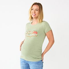 Mauve Mama Graphic Maternity Tee– PinkBlush