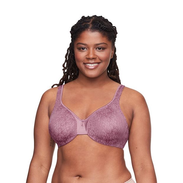 Warners Womens Plus Size Signature Cushioned Support And Comfort Underwire  Unlined Full-Coverage Bra 35002A