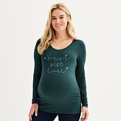 Kohl's sonoma goods for life Women's Sonoma Goods For Life® Long Sleeve  Pocket Tee 30.00