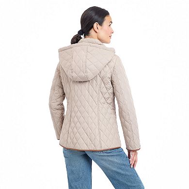 Women's London Fog Short Qulited Jacket