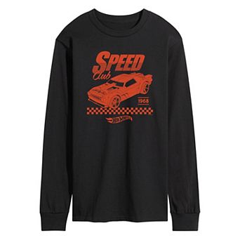 Men's Hot Wheels Speed Club Long Sleeve Graphic Tee