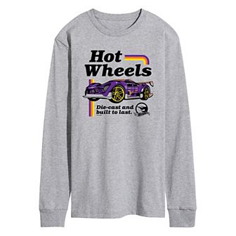 Men's Hot Wheels Built To Last Long Sleeve Graphic Tee