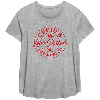 Plus Size Cupid's Love Potion Brewing Co. Graphic Tee