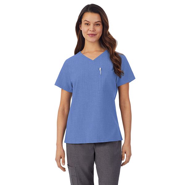 Women's Cuddl Duds® Scrubs Classic VNeck Top