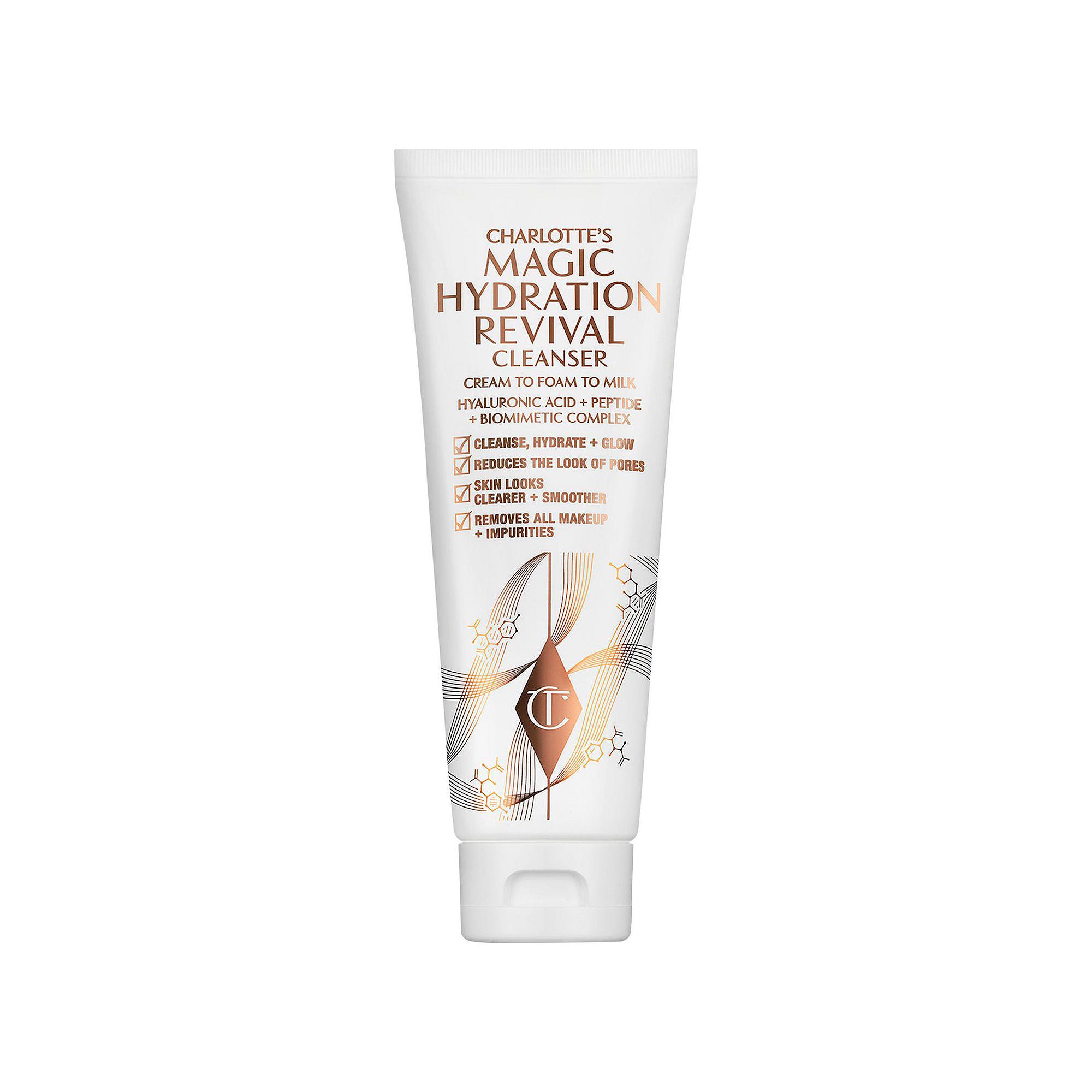 Charlotte Tilbury Magic Revival Foaming Gentle Cleanser with Hyaluronic Aci