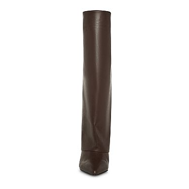 madden girl Evannder Women's Fold-Over Boots
