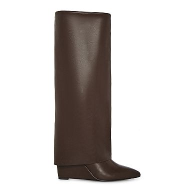 madden girl Evannder Women's Fold-Over Boots