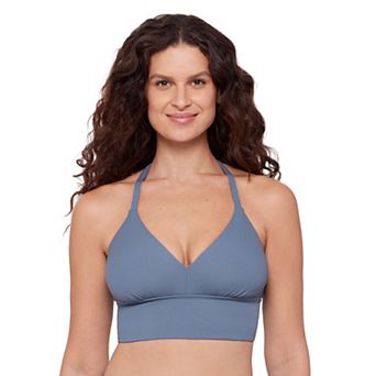 Women's Eco Beach Rib Longline Bralette Swim Top