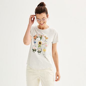 Women's Floral Graphic Tee