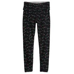 Buy Jockey Kids Black Solid Leggings for Girls Clothing Online