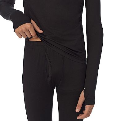 Boys 6-18 Cuddl Duds Comfortech Stretch 2-Piece Base Layer Set