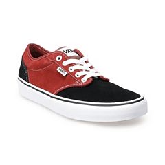 Kohls vans hot sale red