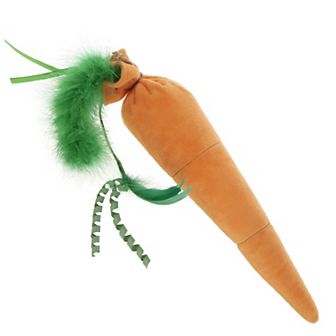 SmartyKat Kolossal Karrot Plush Catnip Kicker Cat Toy