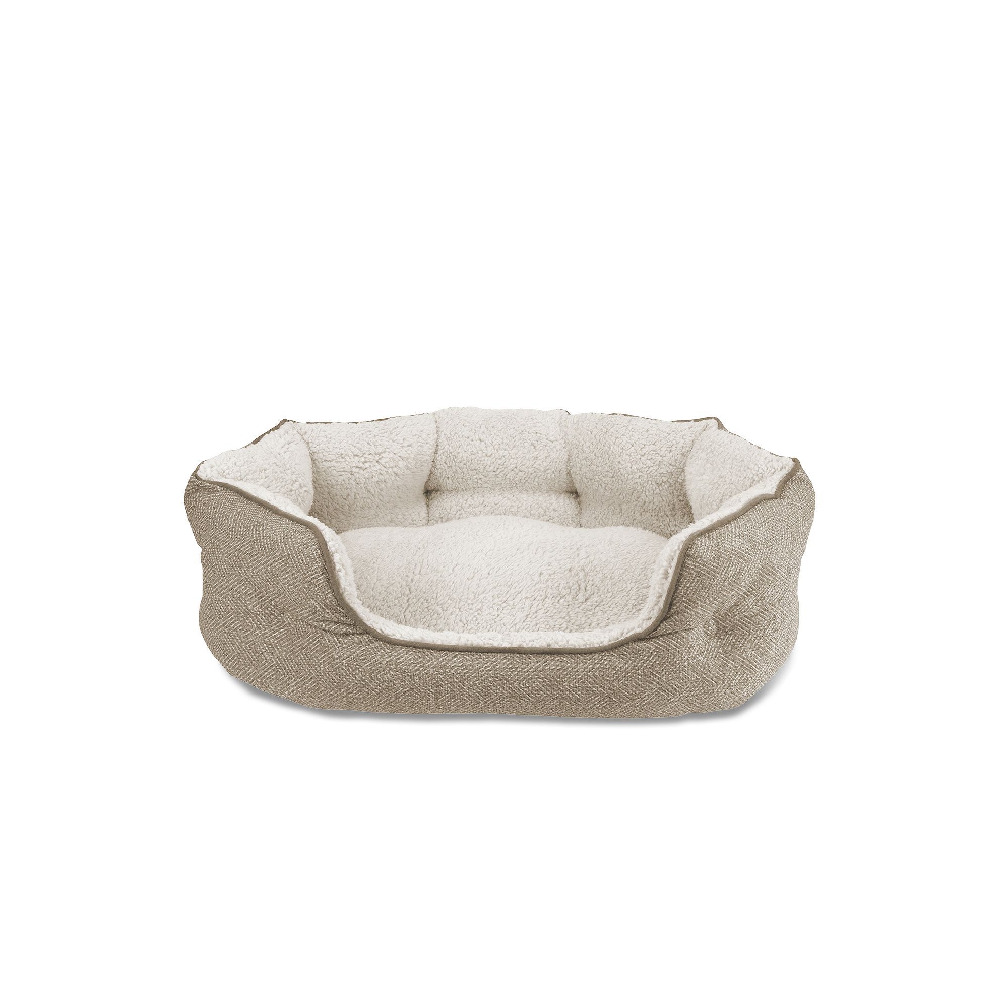 Canine Creations by Arlee Home & Pet Cozy Orthopedic Durable Pet Bed, Beige