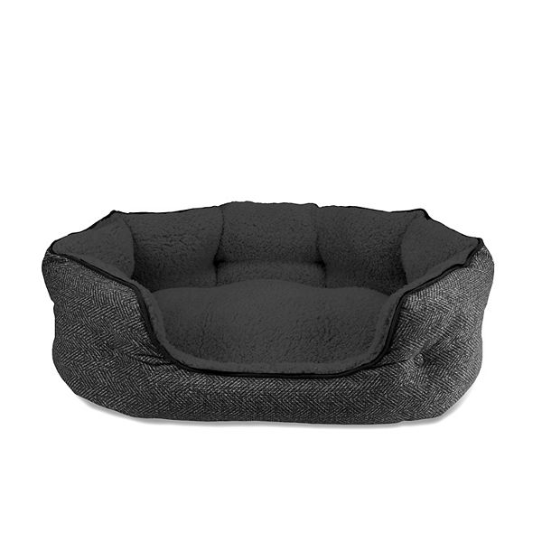 Canine Creations by Arlee Home & Pet Cozy Orthopedic Durable Pet Bed - Black (X LARGE)