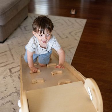 Little Partners 2-in-1 Folding Learn 'N Slide