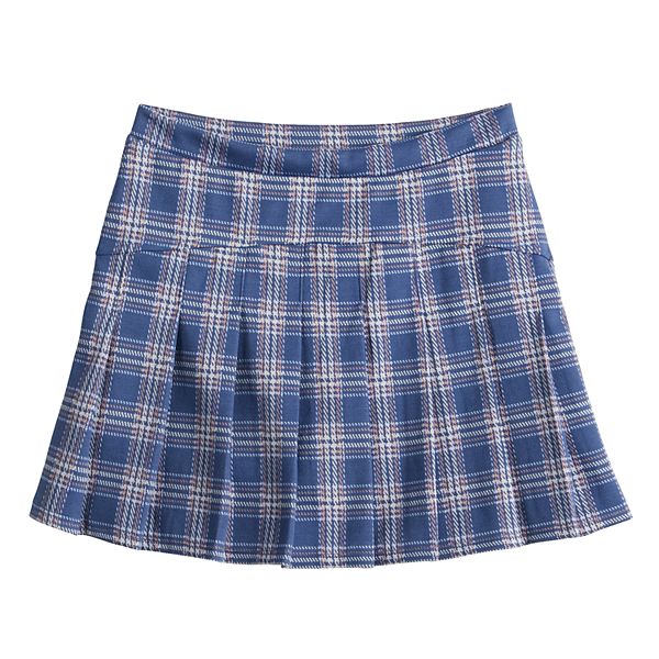 Girls 6-20 SO® Knit Pleated Pull-On Skirt in Regular & Plus Size