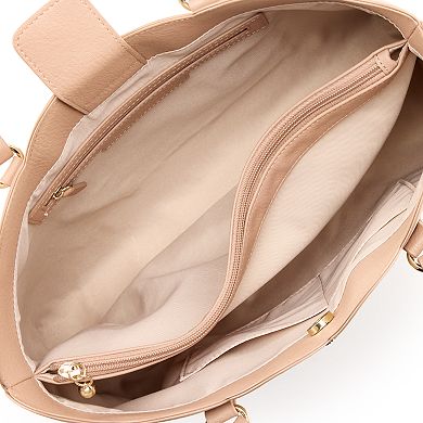 LC Lauren Conrad Hollis Scallop Tote Bag