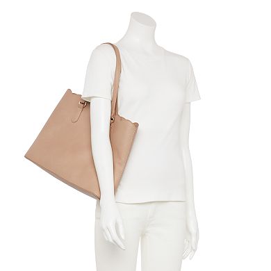 LC Lauren Conrad Hollis Scallop Tote Bag