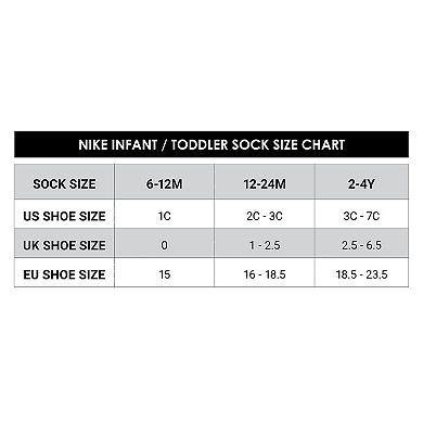 Baby & Toddler Nike Ankle Socks 6-Pack