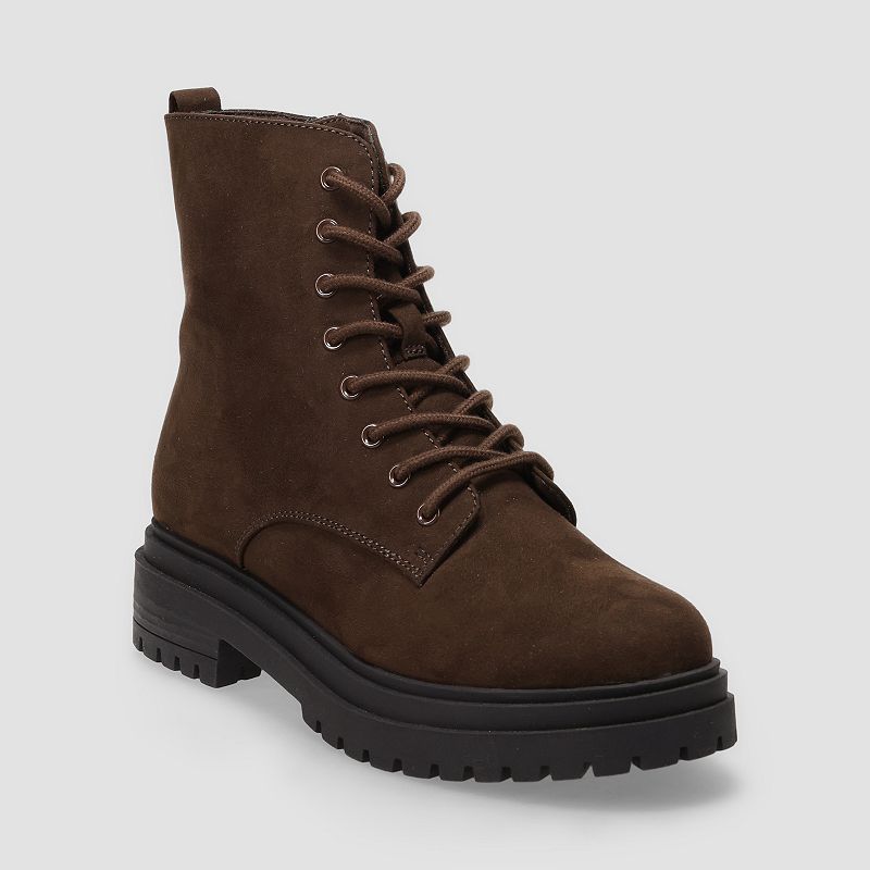 SO® Meela Women's Lace-Up Combat Boots,