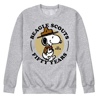 Men's Peanuts Beagle Scout Scout Fleece Sweatshirt