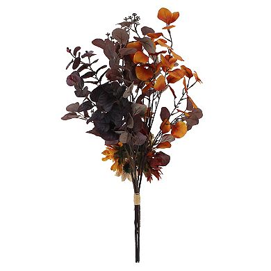 Artificial Eucalyptus And Sunflower Stem Bundle Floral Arrangement