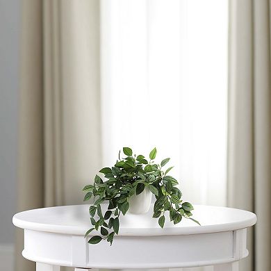 Trailing Greenery In Ceramic Pot