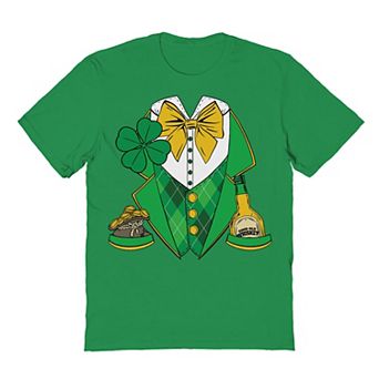 Men's St Patrick's Day St Paddy Costume Graphic Tee