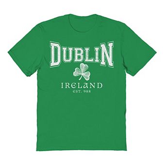 Men's St Patrick's Day Destination Dublin Graphic Tee