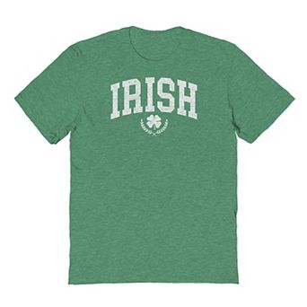 Men's St Patrick's Day Irish Collegiate Graphic Tee