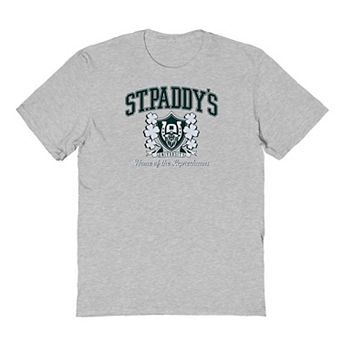 Men's St Patrick's Day St Paddys University Graphic Tee