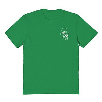 Men's St Patrick's Day Irish Skull Graphic Tee