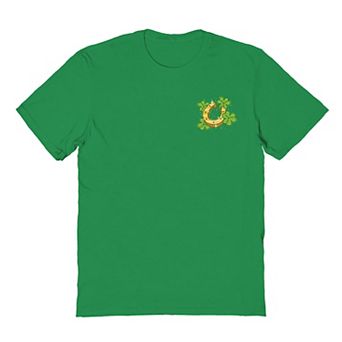 Men's St Patrick's Day Lucky Horseshoe Graphic Tee