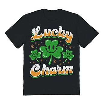 Men's St Patrick's Day Lucky Charm Graphic Tee