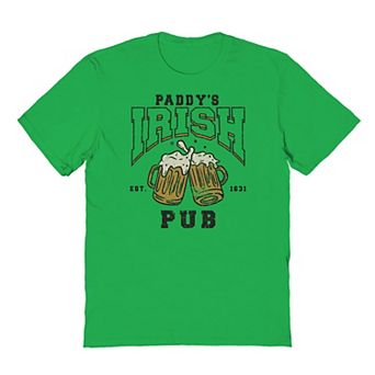 Men's St Patrick's Day Paddys Irish Pub Graphic Tee