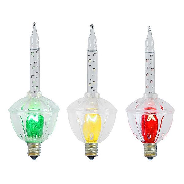Novelty Lights Traditional Christmas Bubble Light Replacement Bulbs C7