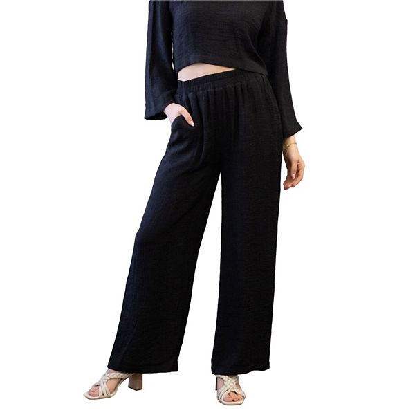 August Sky Lightweight High Rise Pants