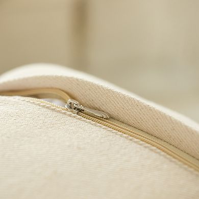 Handwoven Cotton Throw Pillow Cover with Striped Lines with Filler